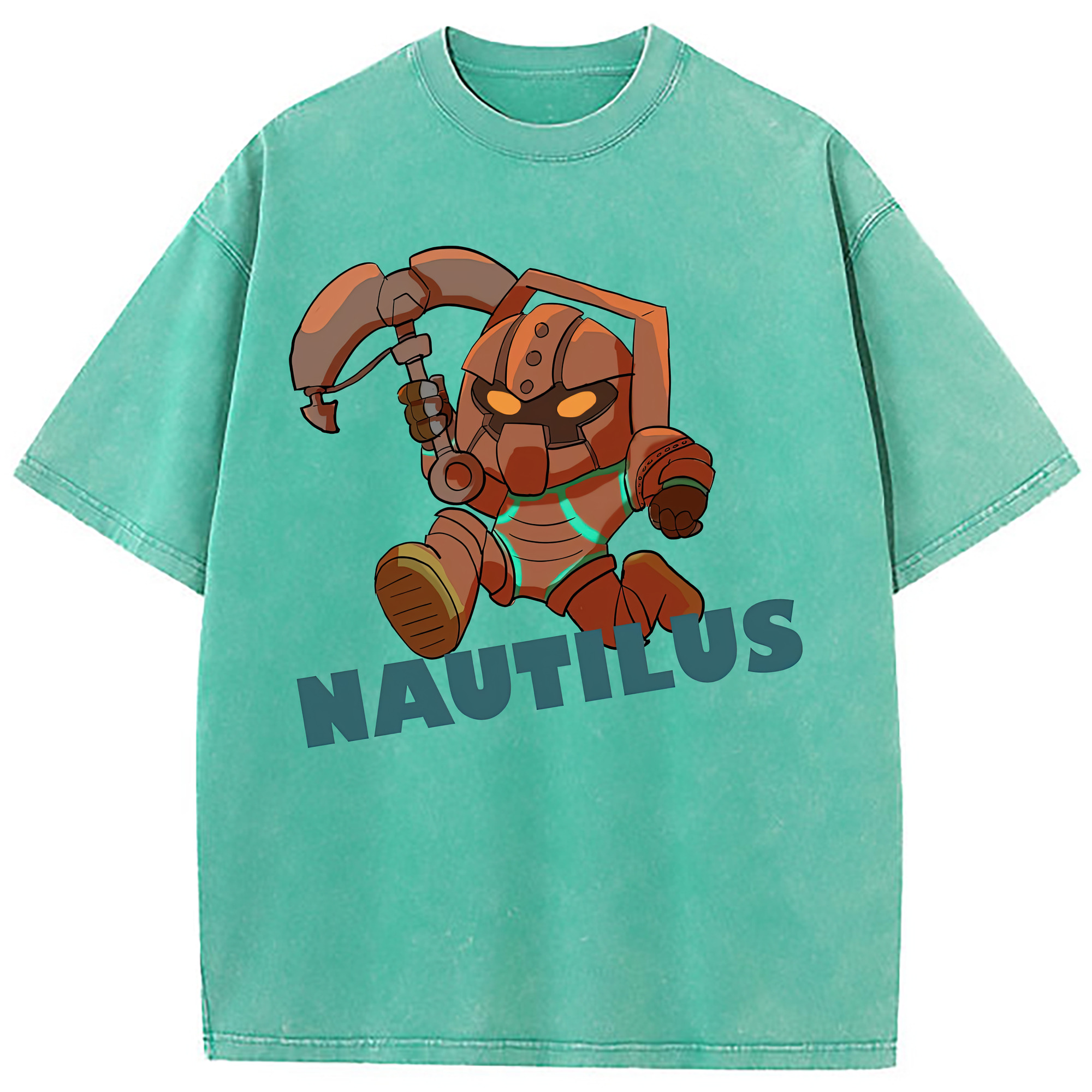 （画像用） リーグ・オブ・レジェンド League of Legends LOL 綿100% ヴィンテージ風 半袖Tシャツ（フロントプリント）